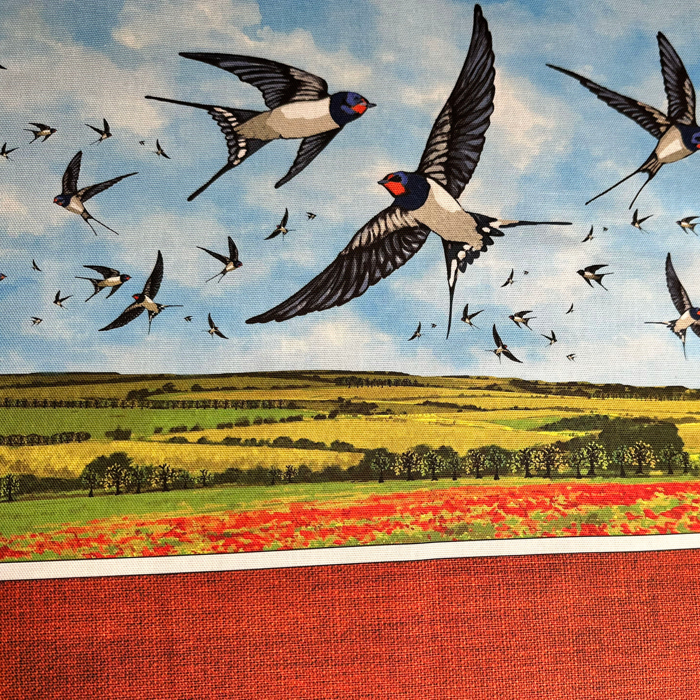 The Totally Tote - Swallows In The Sky Sewing Kit