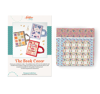 The Book Cover – Double Wedding Ring Quilt Sewing Kit
