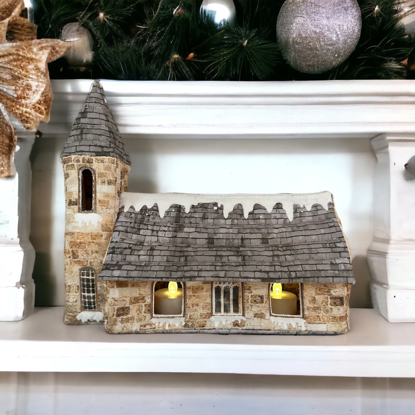 The Christmas Village Church Sewing Kit