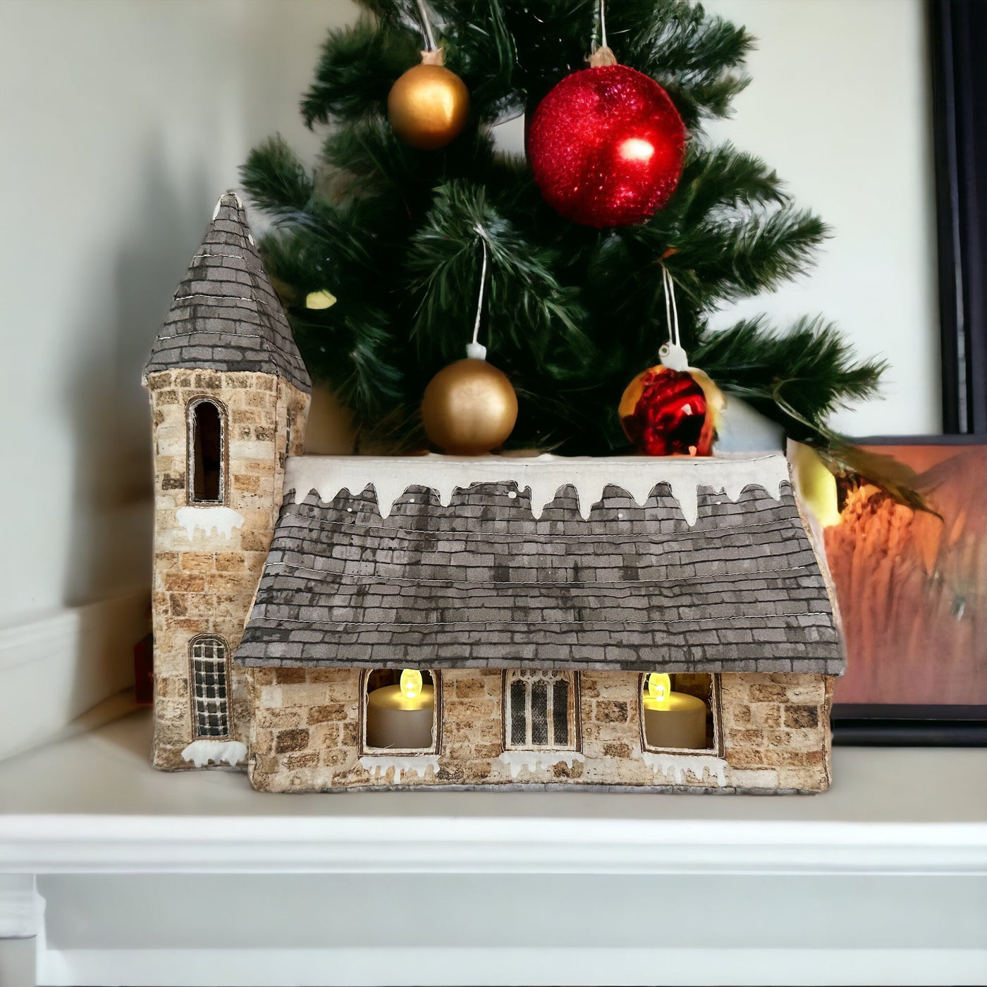 The Christmas Village Church Sewing Kit