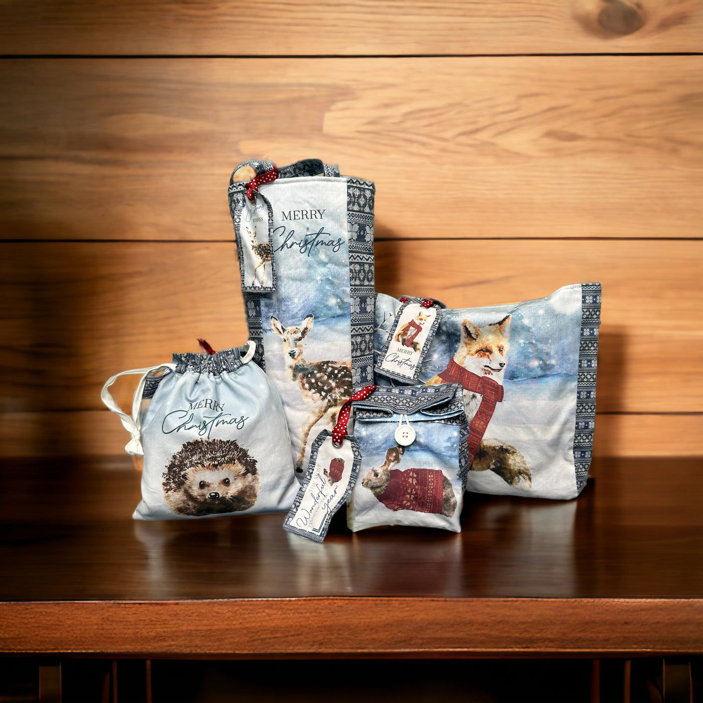 The Gift Bag Collection- Woodland Animals Sewing Kit
