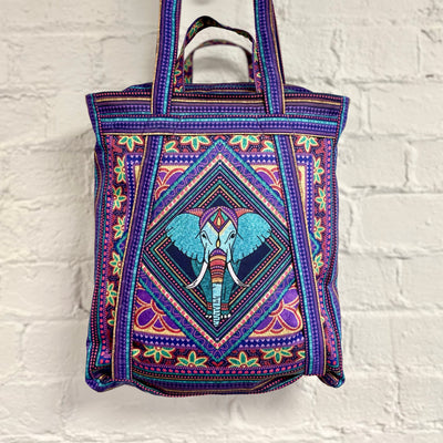 The John Bag - Embroidered Elephant Sewing Kit