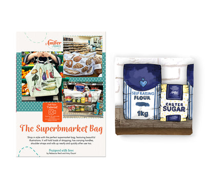 The Superbmarket bag - The Grocery Sewing Kit