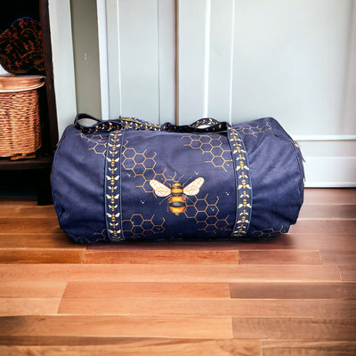 The Velvet Weekender Bag - Busy Bees Sewing Kit