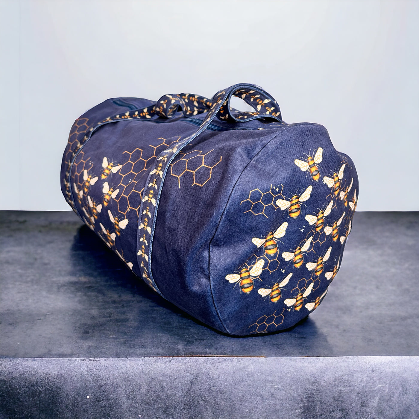 The Velvet Weekender Bag - Busy Bees Sewing Kit