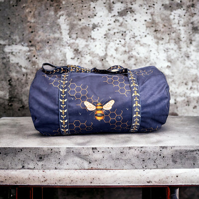 The Velvet Weekender Bag - Busy Bees Sewing Kit