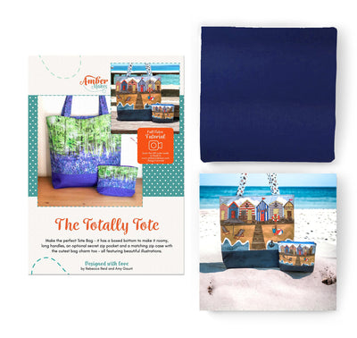 The Totally Tote - Beach Huts Sewing Kit