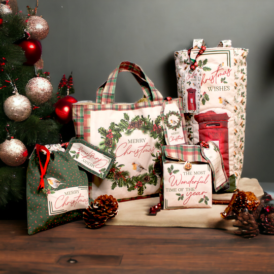 The Gift Bag Collection- Christmas Classics Sewing Kit – Amber Makes