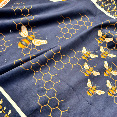 The Velvet Weekender Bag - Busy Bees Sewing Kit