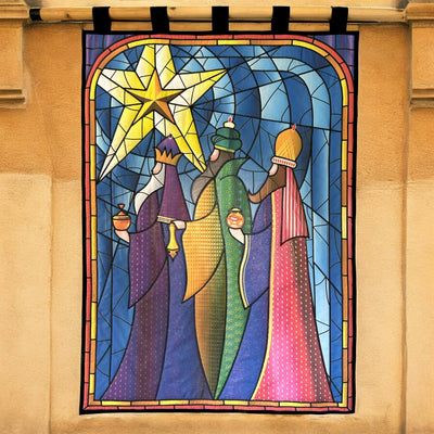 Stained Glass Window - We Three Kings Sewing Kit