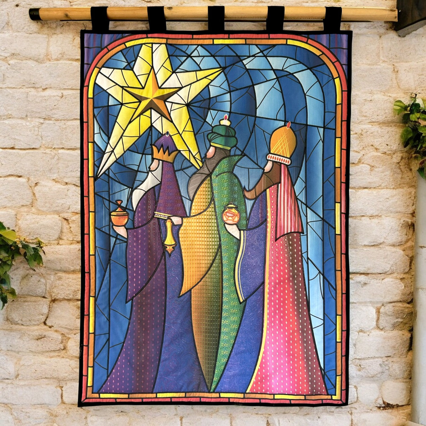 Stained Glass Window - We Three Kings Sewing Kit