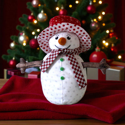 The Snowman Family Sewing Kit