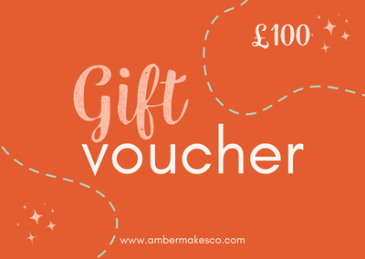 Amber Makes - E-Gift Voucher