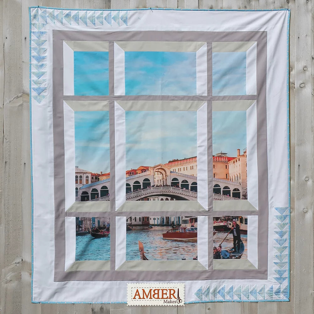 Attic Window Quilt - Venice View Sewing Kit