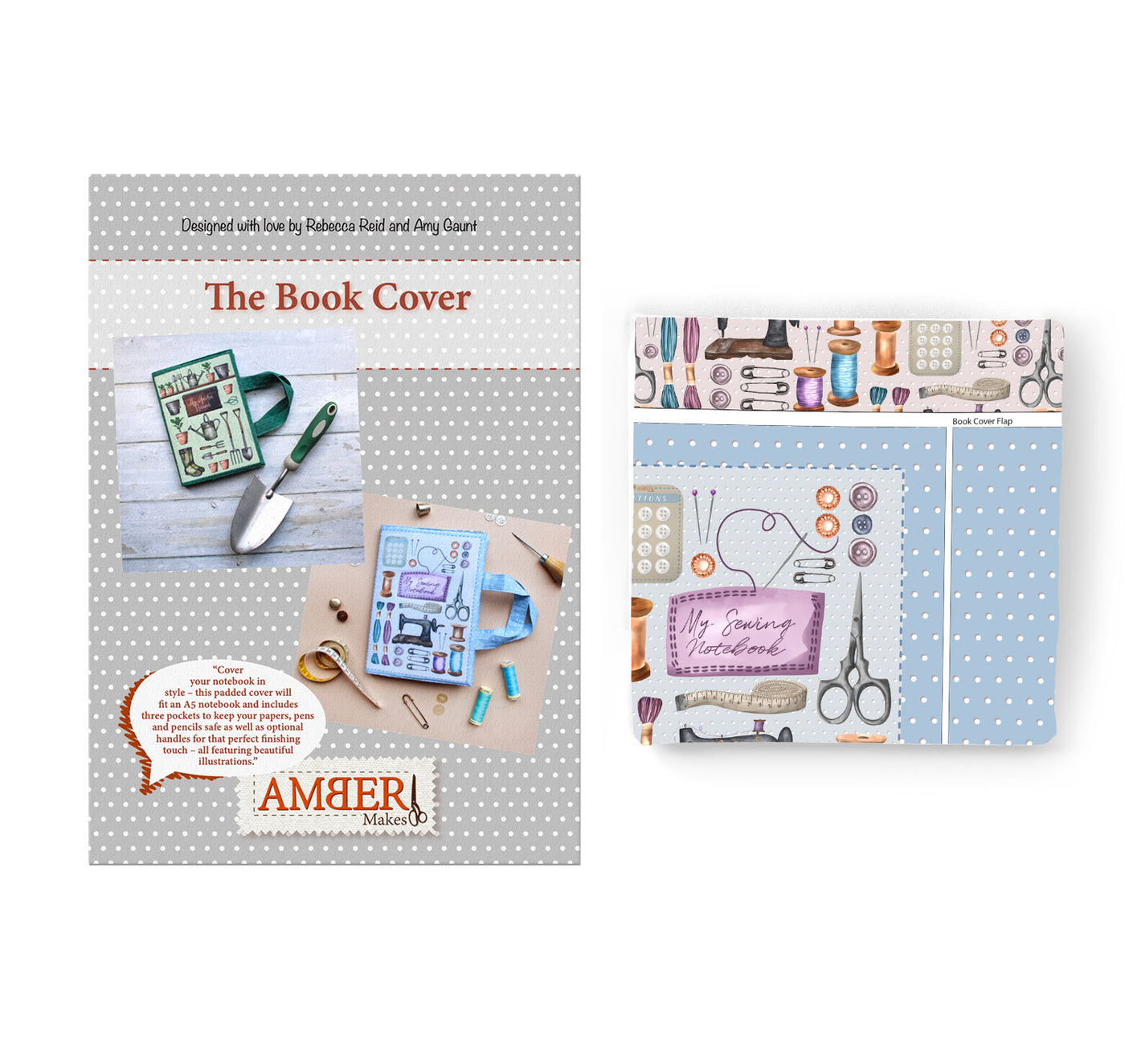 The Book Cover – Sewing Notes Kit