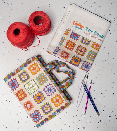 The Book Cover – Crochet Notes Kit