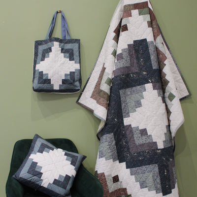 Quilt Block Collection - Curvy Log Cabin - Printed Instructions Booklet