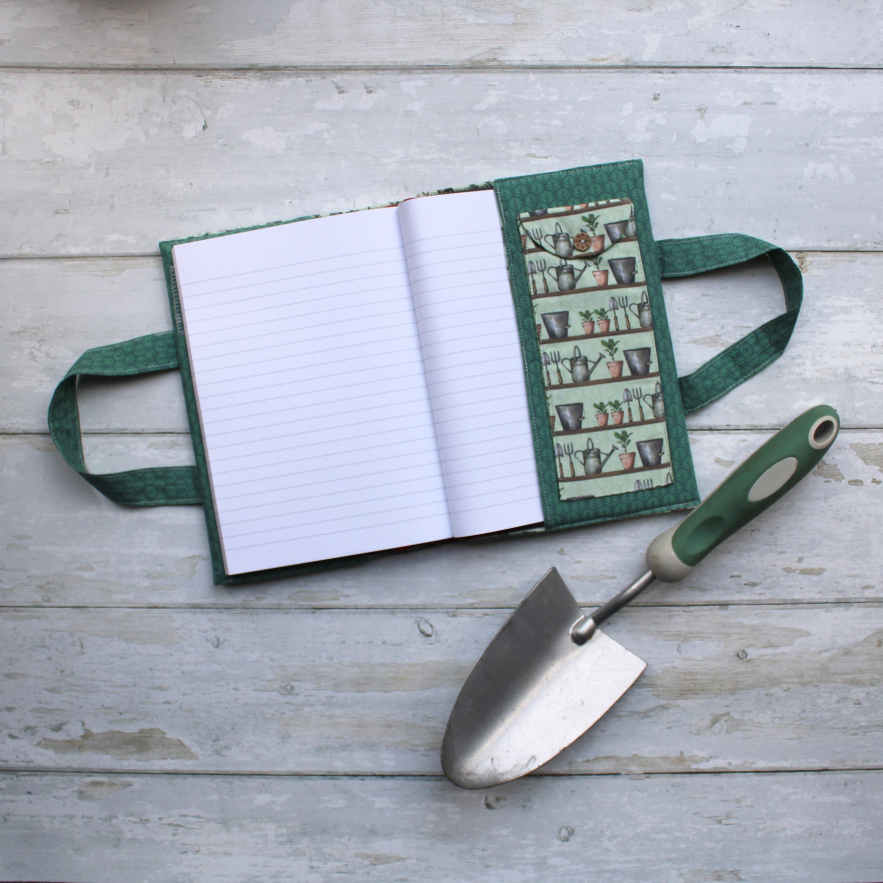 Amber Notes Spring Notebook The Book Cover – Gardening Notes Sewing Kit – Amber Makes