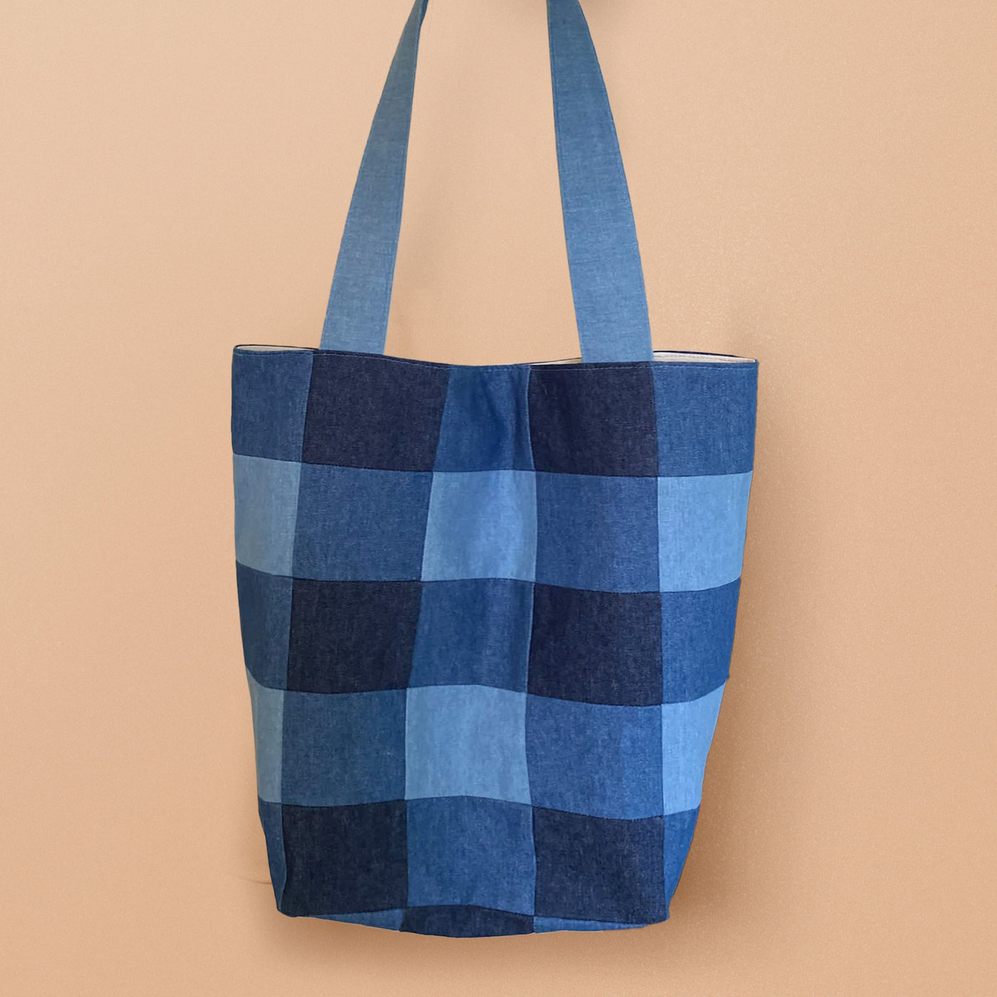 Gingham Tote Bag – PDF Download Instructions Booklet