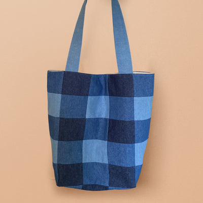 Gingham Tote Bag - Printed Instructions Booklet
