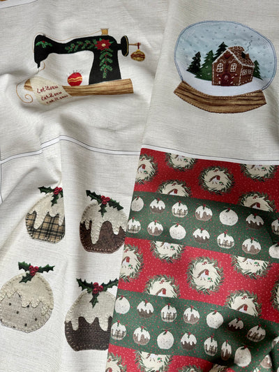 Sew This is Christmas Canvas Fabric Panel