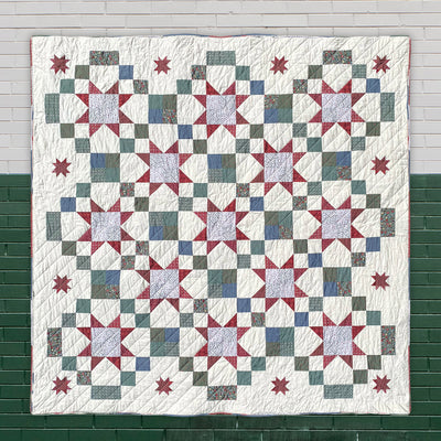 Linking Stars Quilt and Cushion Pattern – PDF