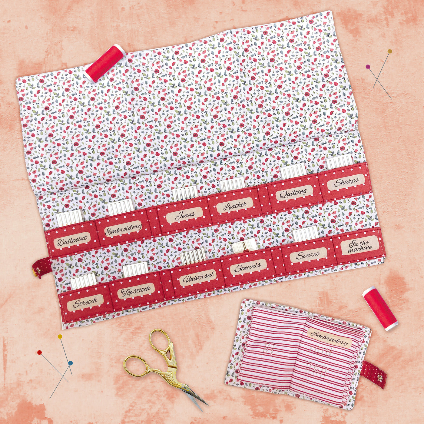 The Needlecase Collection - Redwork Kit