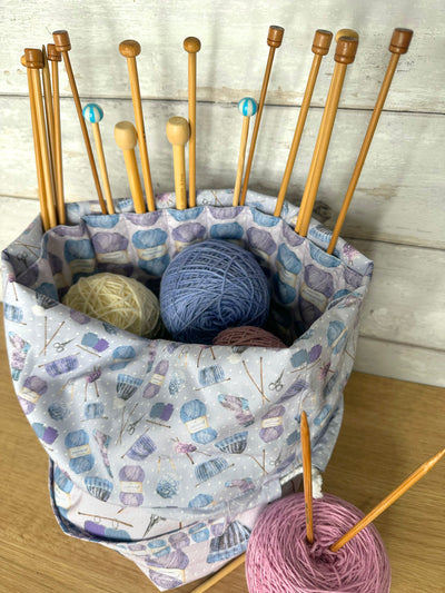The Knitting Duffle Tote Sewing Kit