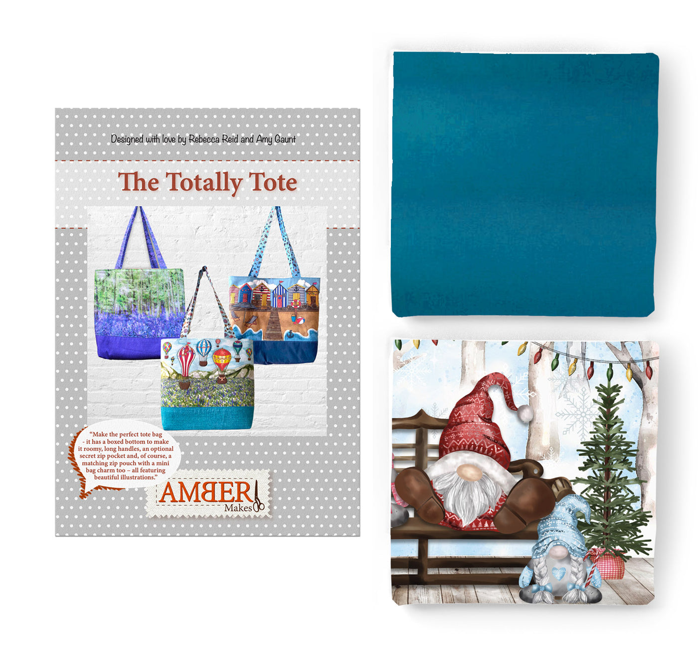 The Totally Tote - Gnome Family Sewing Kit