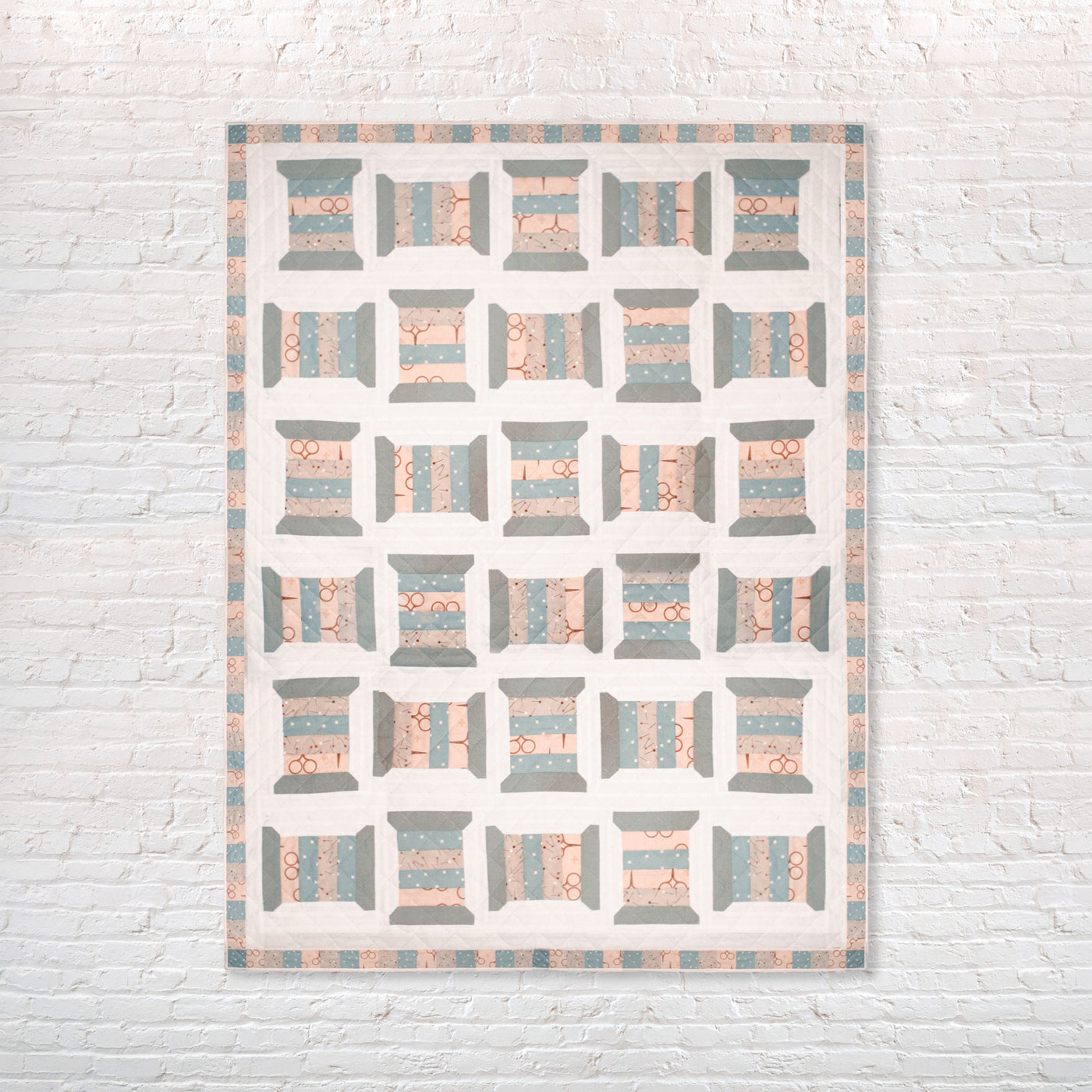 Quilt Block Collection - The Thread Spool Pattern– PDF
